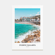 Puerto Vallarta Portrait Color Poster