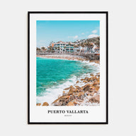 Puerto Vallarta Portrait Color Poster