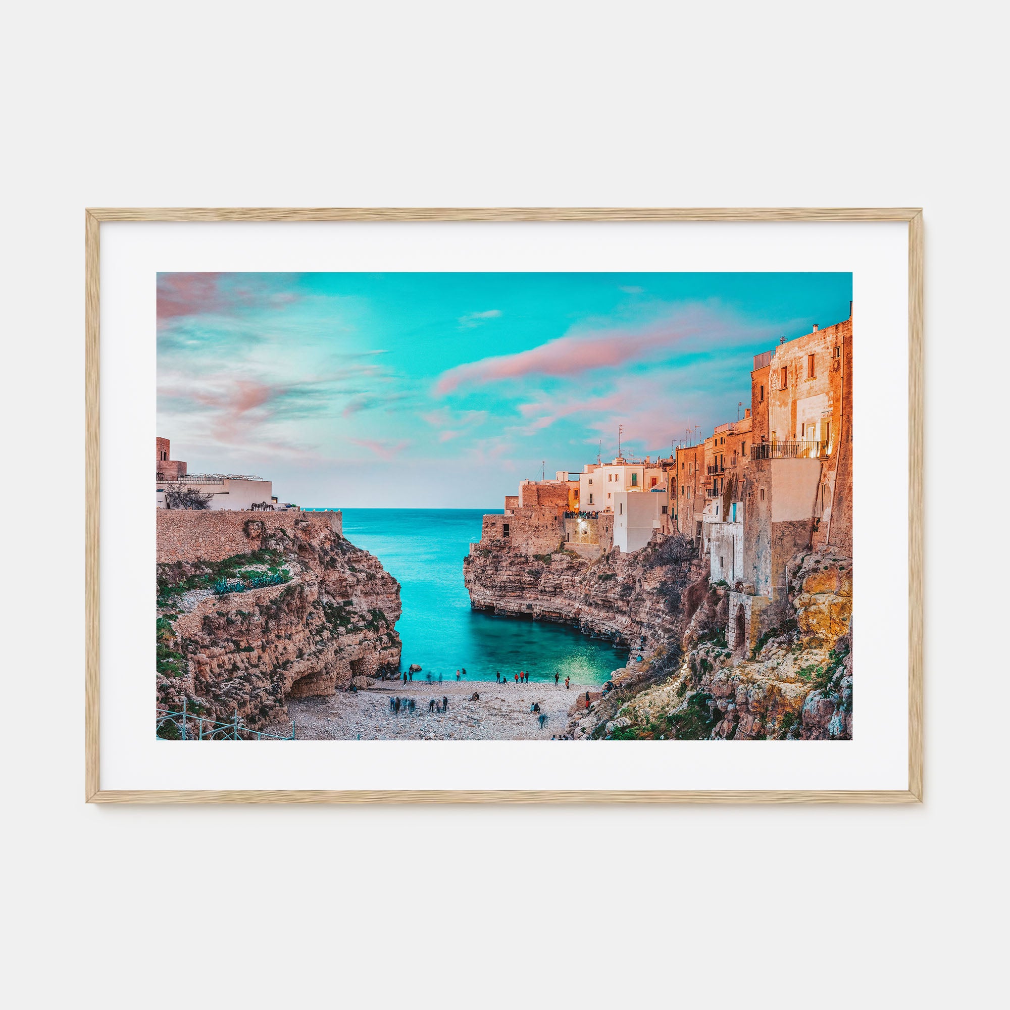 Puglia Landscape Color Poster