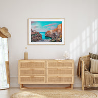 Puglia Landscape Color Poster