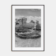 Puglia Photo B&W Poster