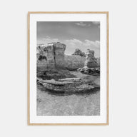 Puglia Photo B&W Poster