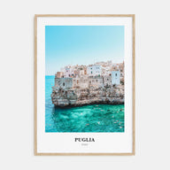 Puglia Portrait Color Poster