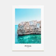 Puglia Portrait Color Poster