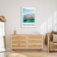 Puglia Travel Color Poster