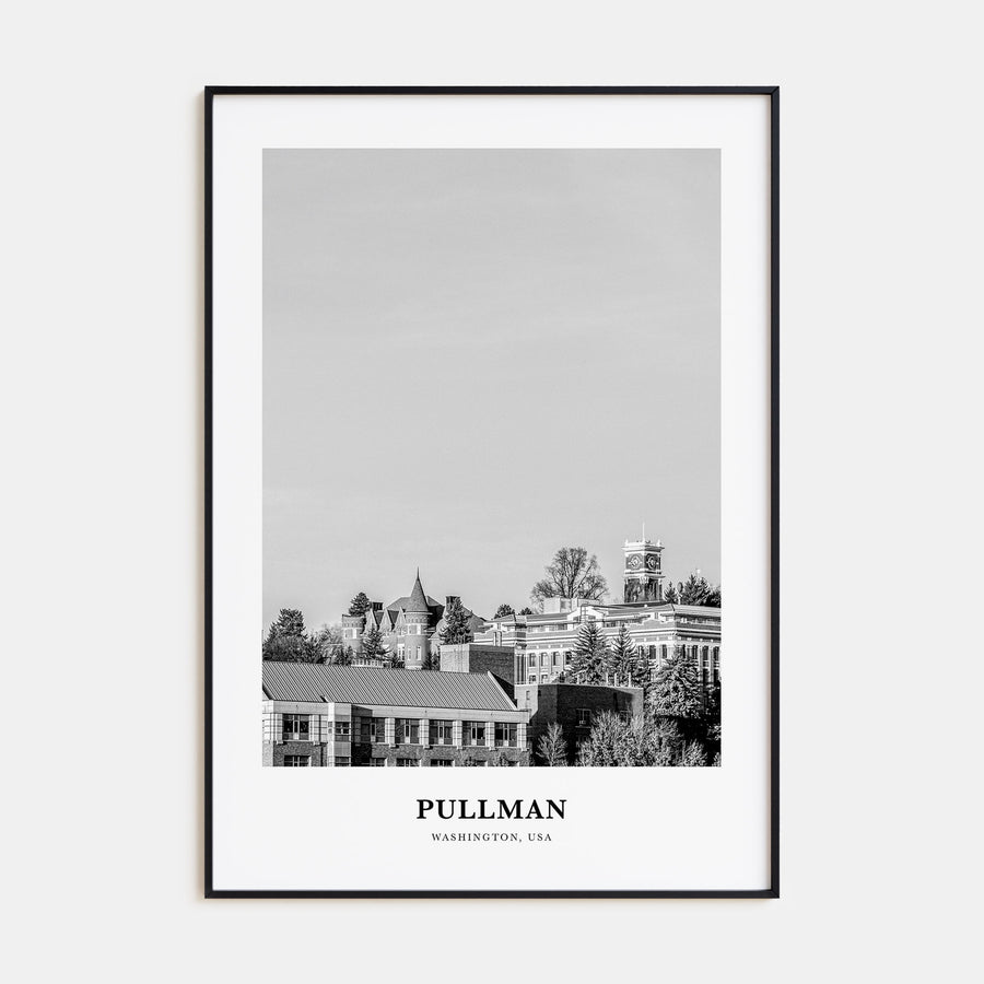 Pullman Portrait B&W Poster