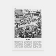 Pune Travel B&W Poster