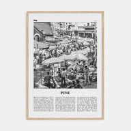 Pune Travel B&W Poster