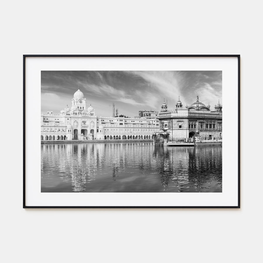 Punjab Landscape B&W Poster