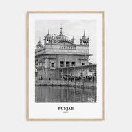 Punjab Portrait B&W Poster