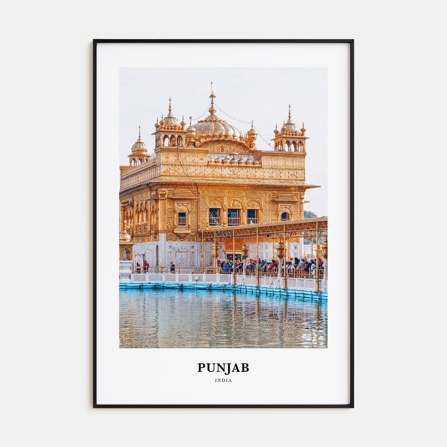 Punjab Portrait Color Poster