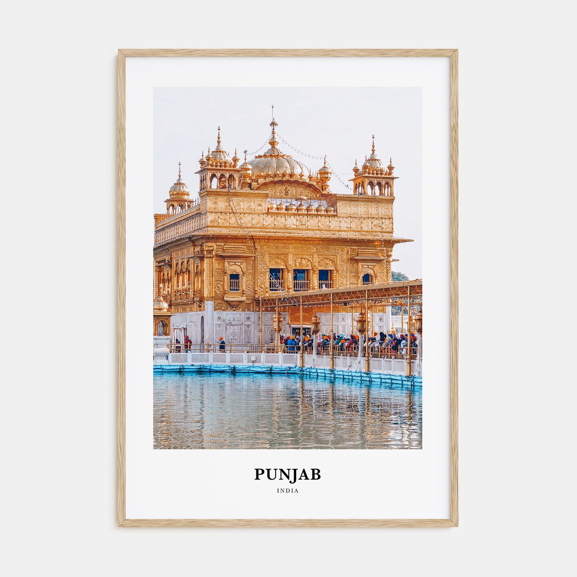 Punjab Portrait Color Poster