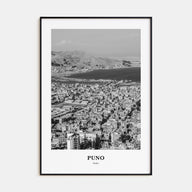 Puno Portrait B&W Poster