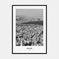 Puno Portrait B&W Poster