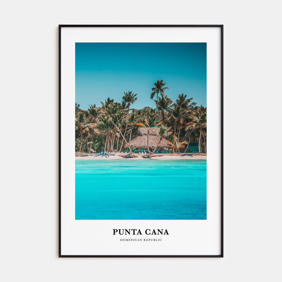Punta Cana Portrait Color Poster