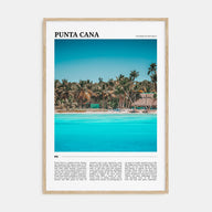Punta Cana Travel Color Poster