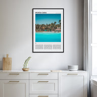 Punta Cana Travel Color Poster