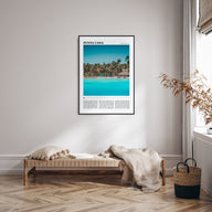Punta Cana Travel Color Poster