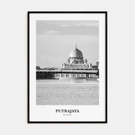 Putrajaya Portrait B&W Poster