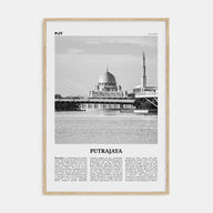 Putrajaya Travel B&W Poster