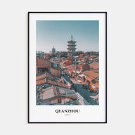 Quanzhou Portrait Color Poster