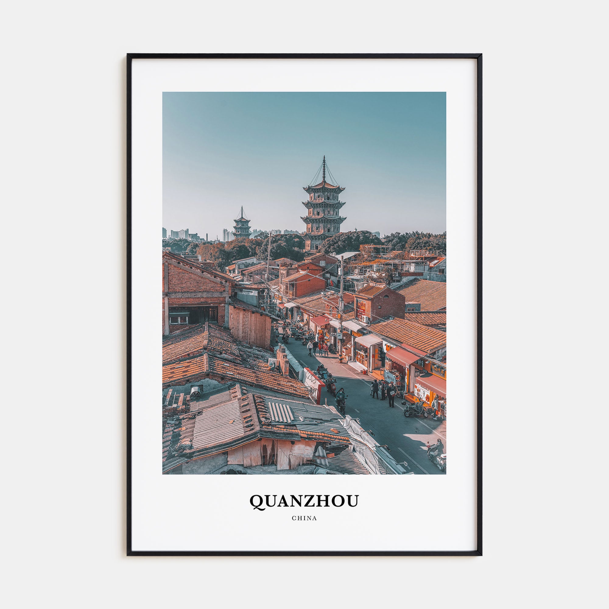 Quanzhou Portrait Color Poster
