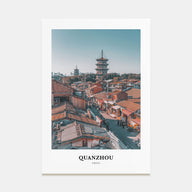 Quanzhou Portrait Color Poster