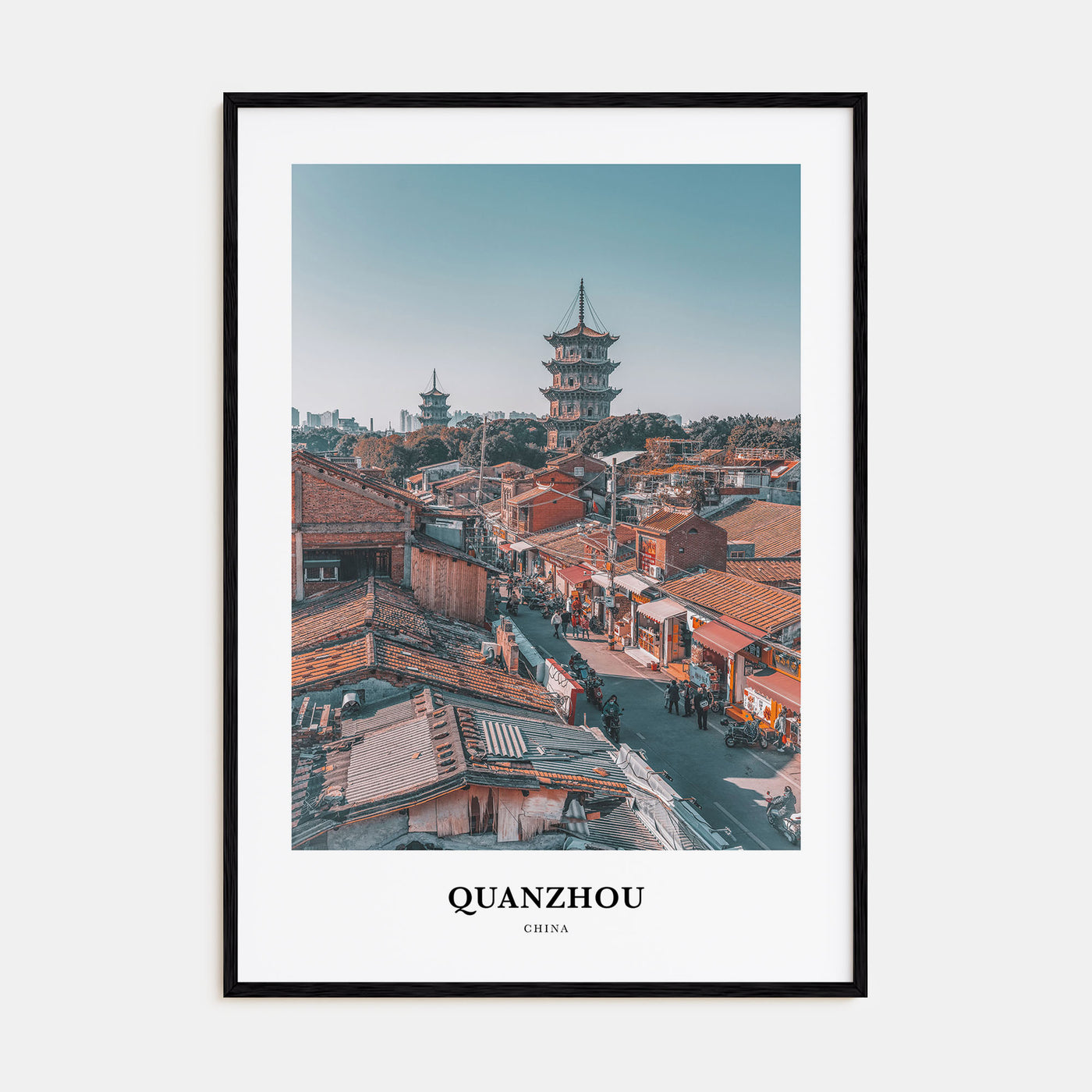 Quanzhou Portrait Color Poster