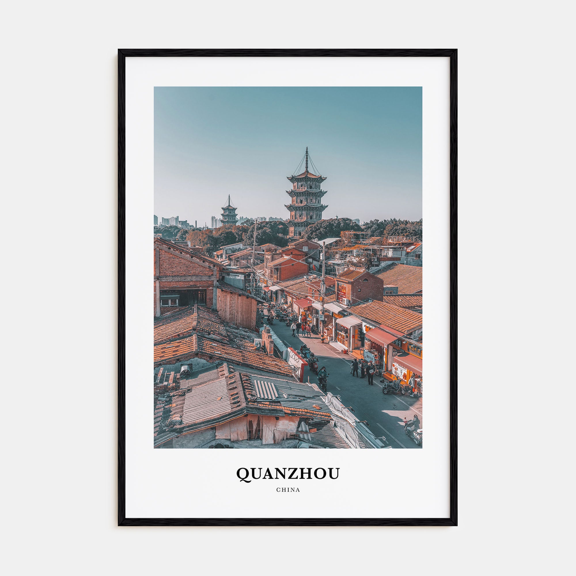Quanzhou Portrait Color Poster
