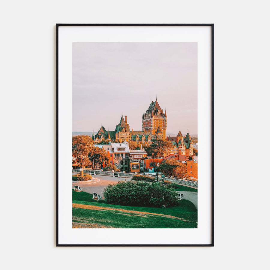 Quebec City Photo Color Poster