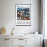Quebec City Travel Color Poster