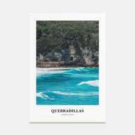 Quebradillas Portrait Color Poster