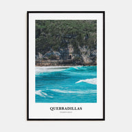 Quebradillas Portrait Color Poster