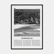 Quebradillas Travel B&W Poster