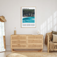 Quebradillas Travel Color Poster