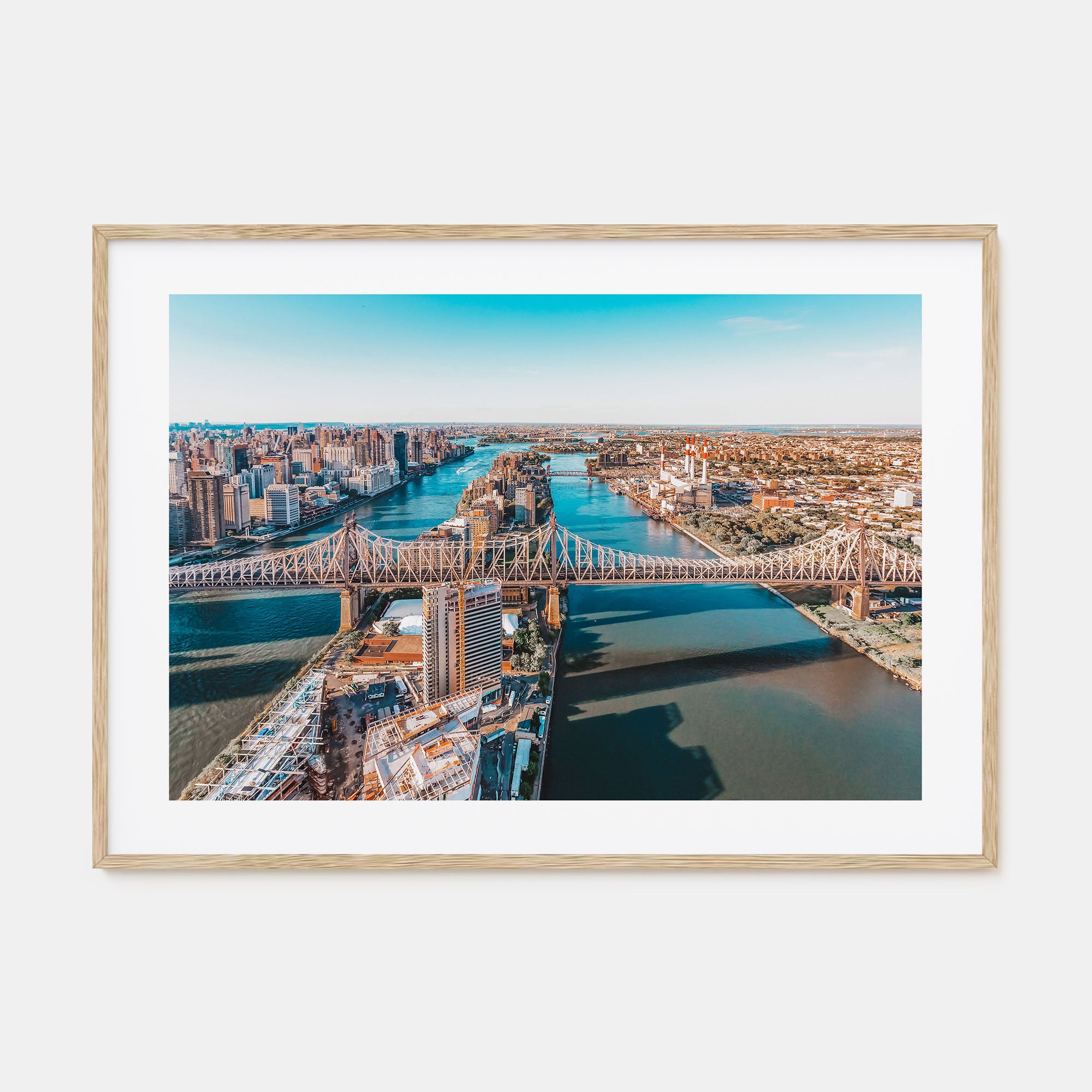 Queens, New York Landscape Color Poster