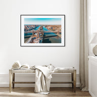 Queens, New York Landscape Color Poster