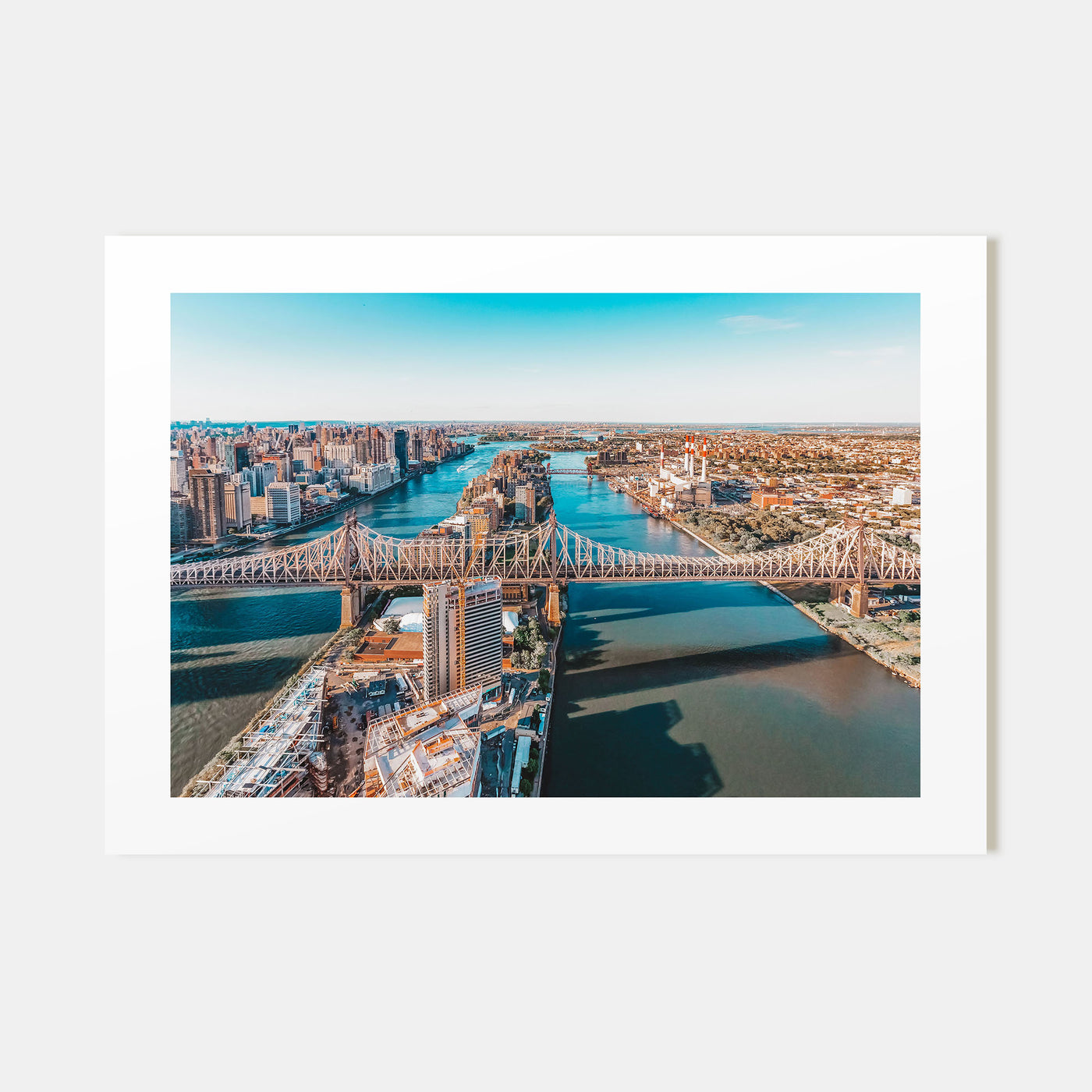 Queens, New York Landscape Color Poster