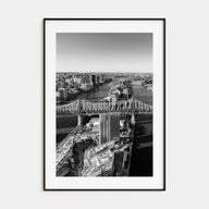 Queens, New York Photo B&W Poster