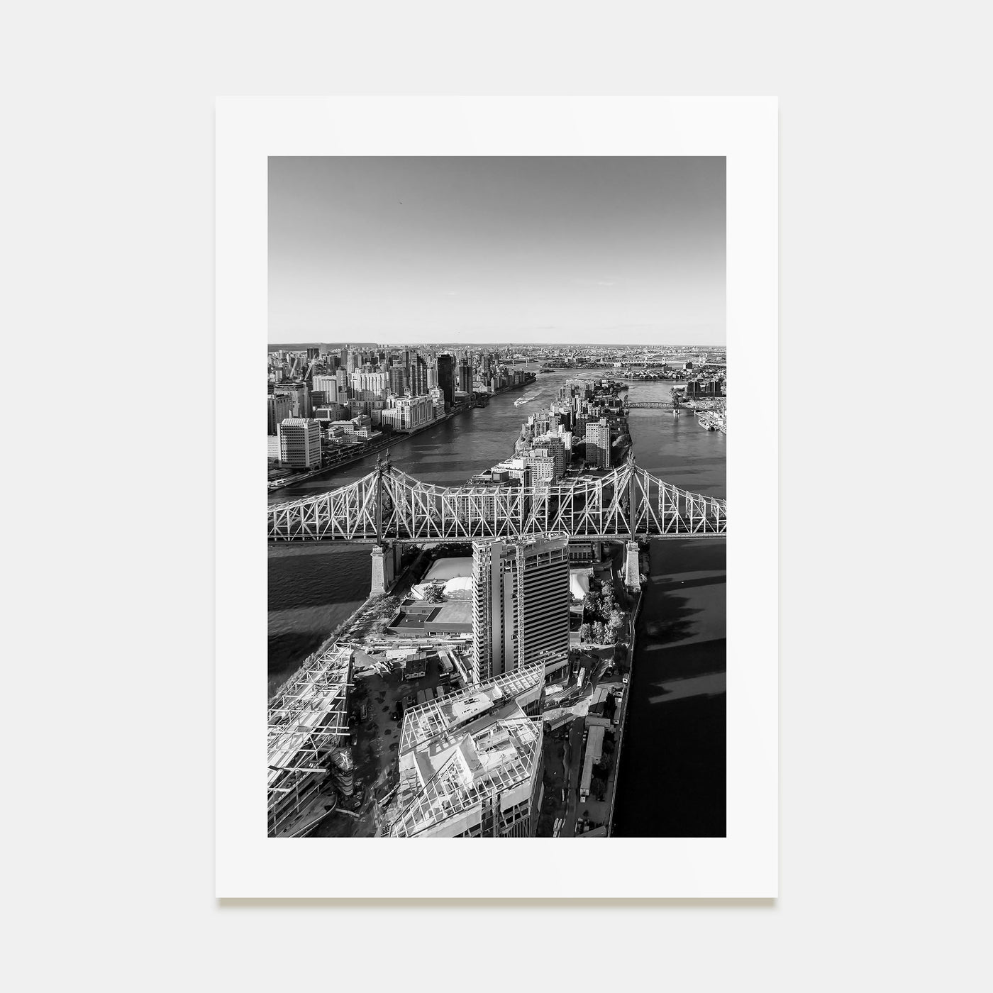 Queens, New York Photo B&W Poster