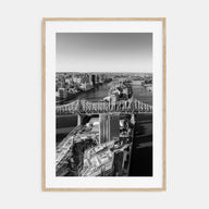 Queens, New York Photo B&W Poster