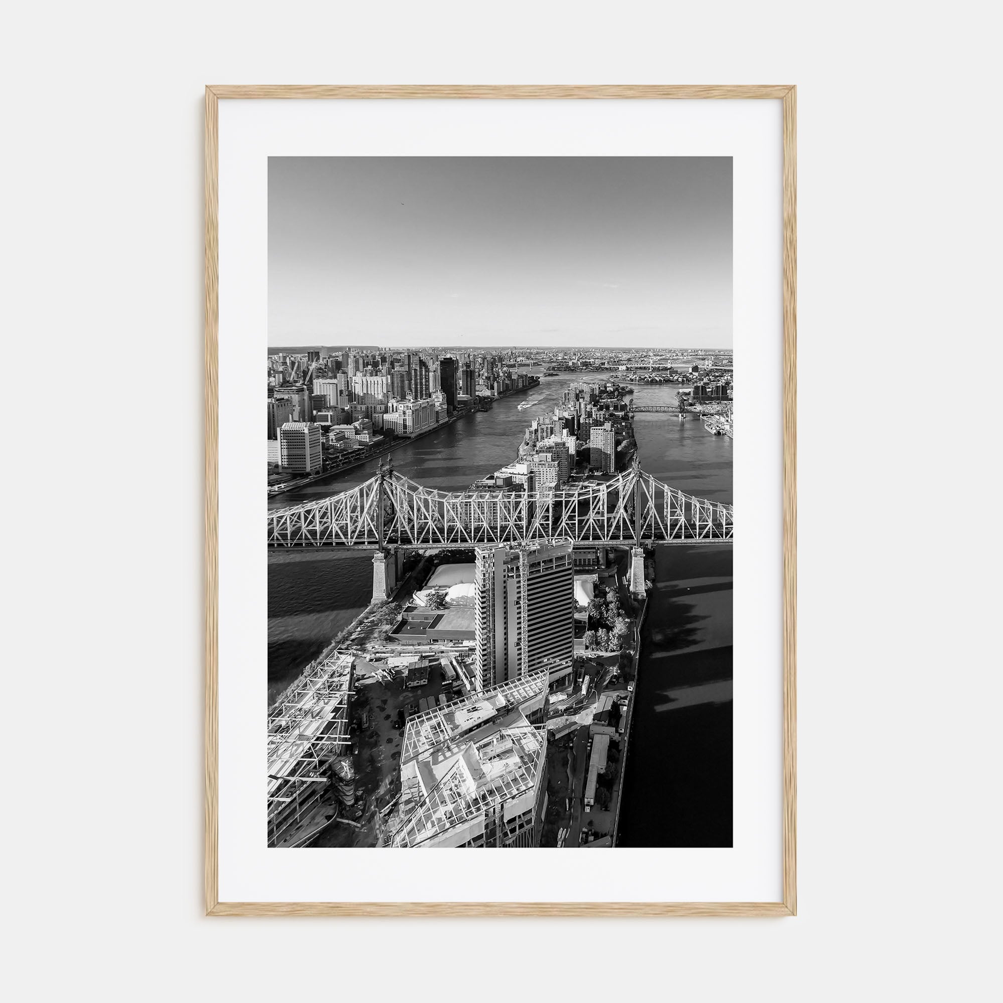 Queens, New York Photo B&W Poster