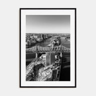 Queens, New York Photo B&W Poster