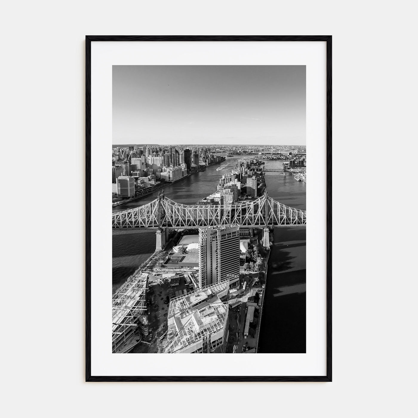 Queens, New York Photo B&W Poster