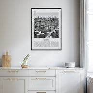Queens, New York Travel B&W No 1 Poster