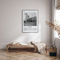 Queens, New York Travel B&W No 2 Poster