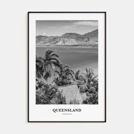 Queensland Portrait B&W Poster