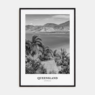 Queensland Portrait B&W Poster