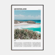 Queensland Travel Color Poster