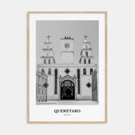 Querétaro Portrait B&W Poster